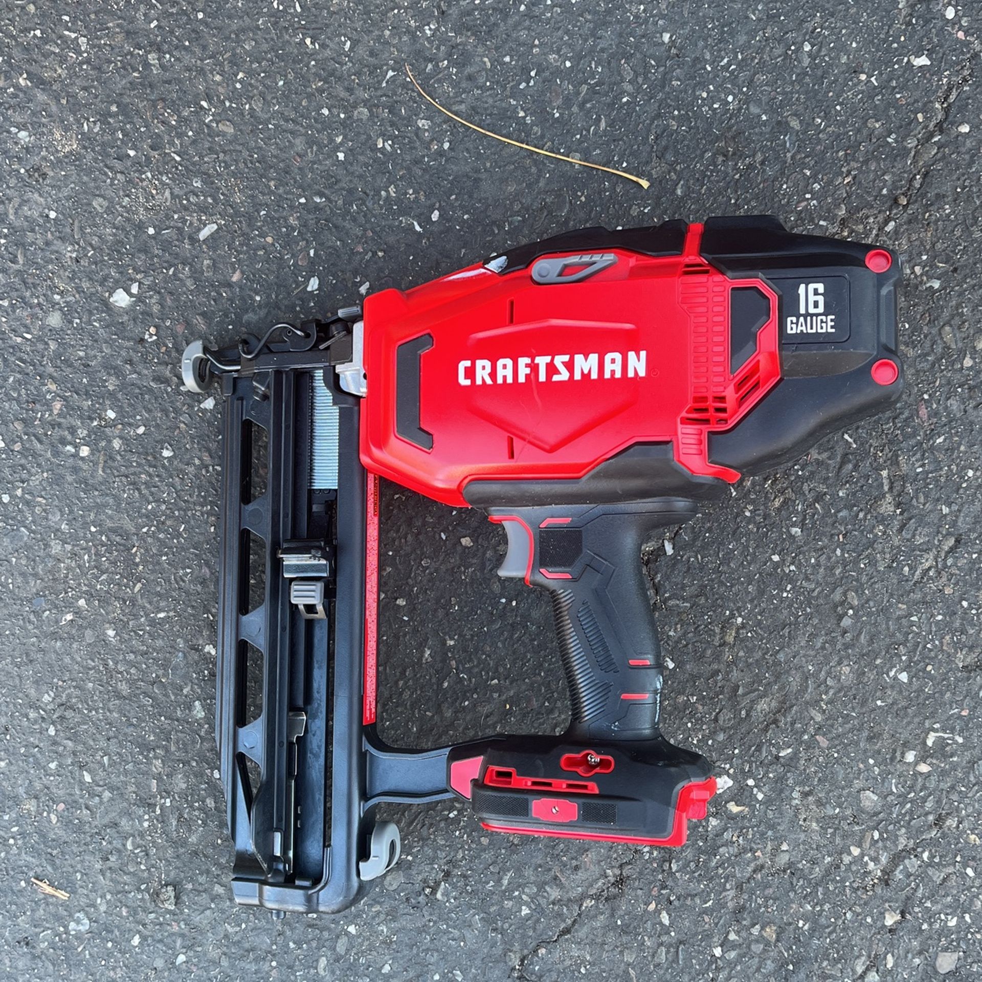 Craftsman’s 16 gauge nail gun