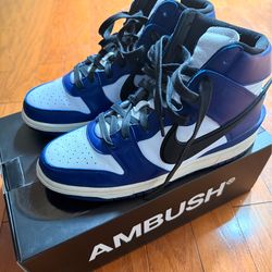 Nike Dunk Hi Ambush Deep Royal Blue 9.5