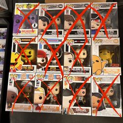 Funko pop, Movies/Characters 