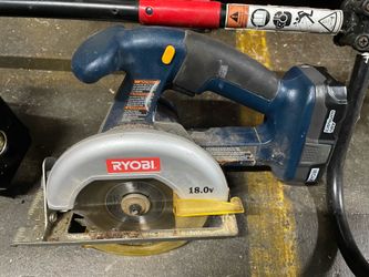 Ryobi 18V Circular Saw + Battery