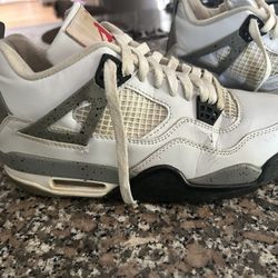 Air Jordan 4 Retro 2012 White Cement Grey 
