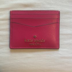 Kate Spade Hot Pink Card Case 