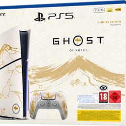 PlayStation 5 Console - Ghost of Yotei  Limited Edition Bundle