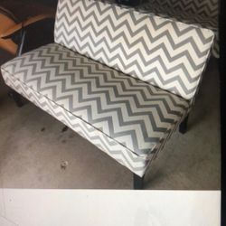 Sofa. Modern Fabric Loveseat (2)