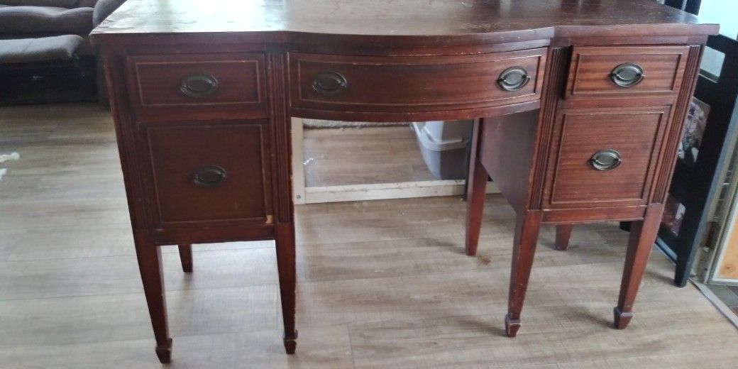 Antique mahogany Dressing Table/desk
