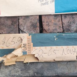 N.O.S. chevrolet nova door edge guards 1962, 1963 ,1964 ,1965