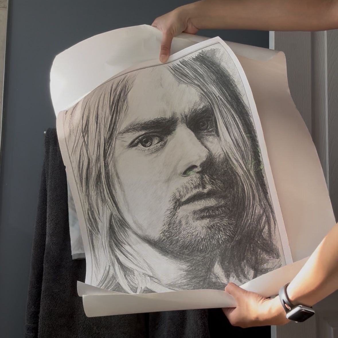 Kurt Cobain Portrait