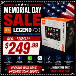 JBL Legend 700 Double Din Stereo Wireless Apple Carplay Android Auto Bluetooth 🚨 Payment Options Available 🚨 No Credit Needed 🚨