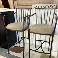 2pc Iron Barstools $49.99