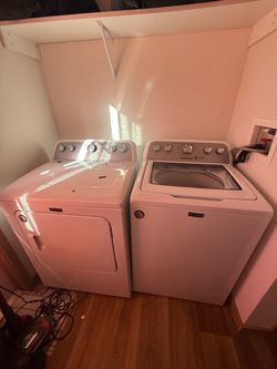 washer and dryer