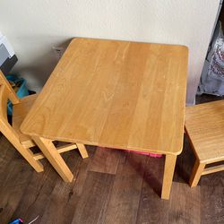 Toddler Table And 2 Chairs