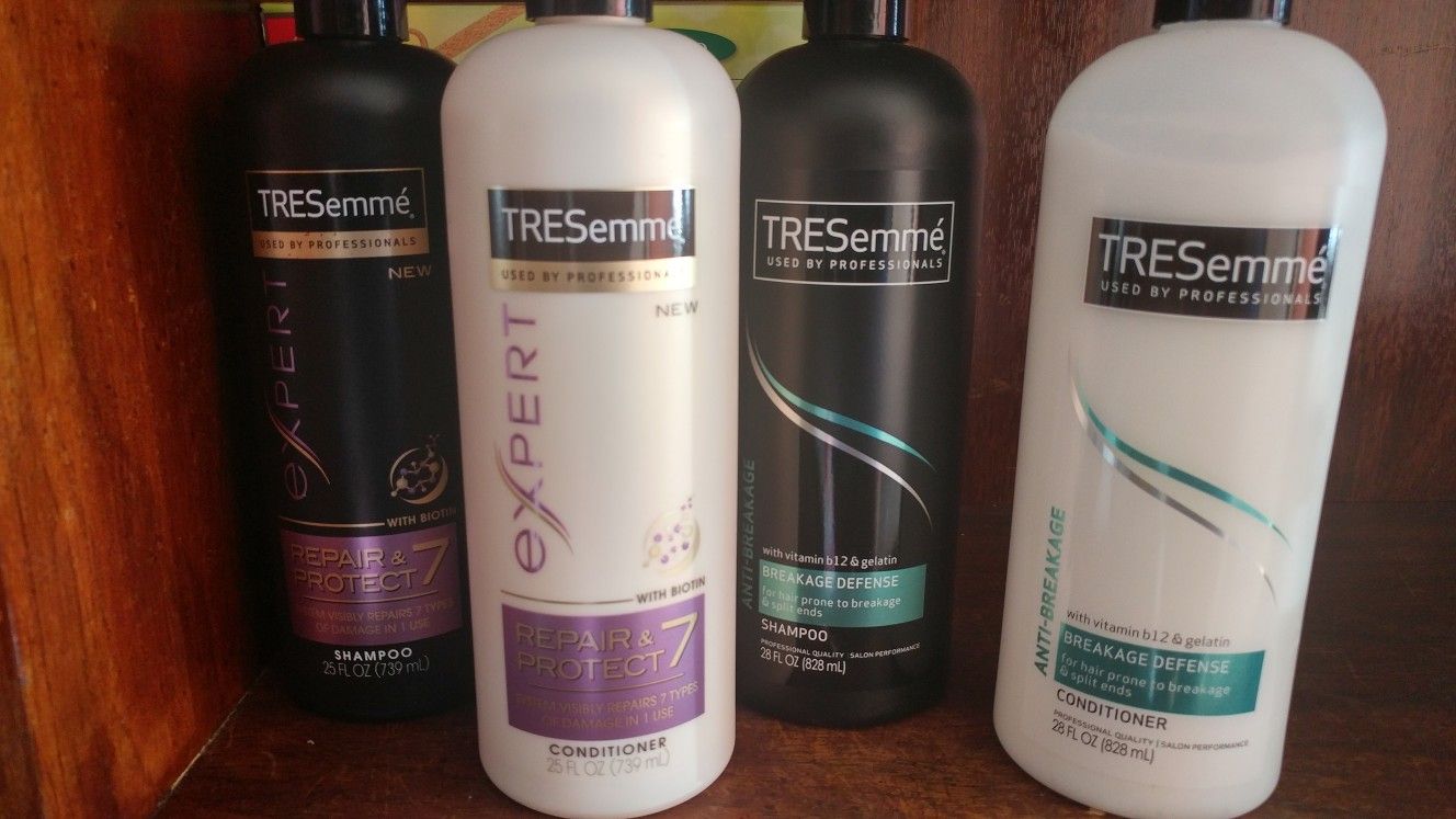 tressemme shampoo and conditioner