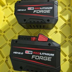 Milwaukee M18 Forge Batteries 