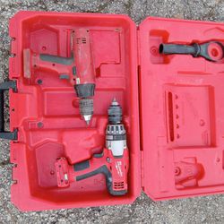 Milwaukee Ddrill Driver And Hammer Drill 18v