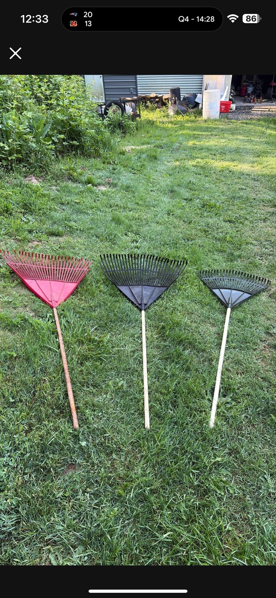 Rakes $5 Each