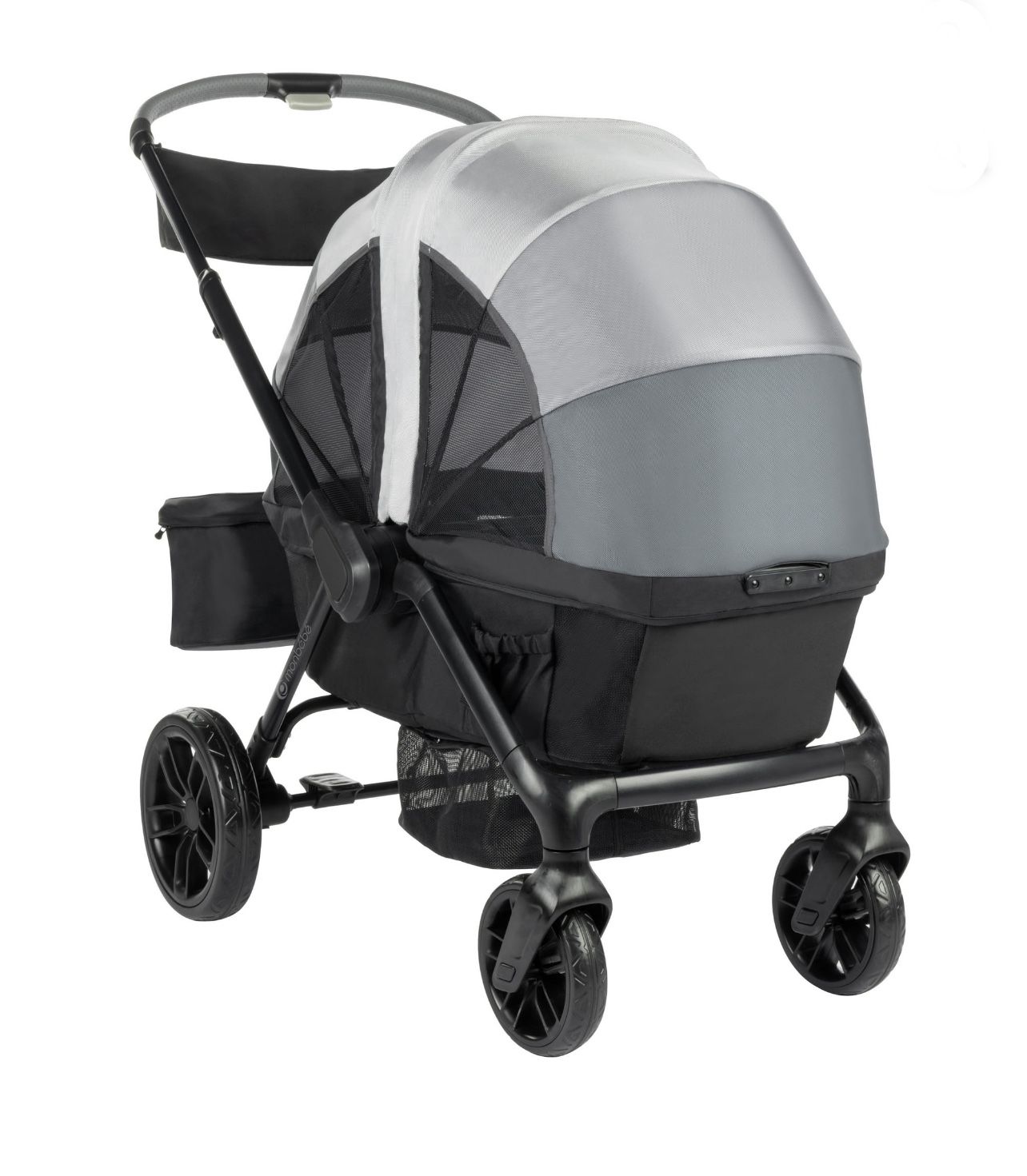 Monbebe Everyday Outings Wagon Stroller, Cobblestone Grey, Toddler, Unisex