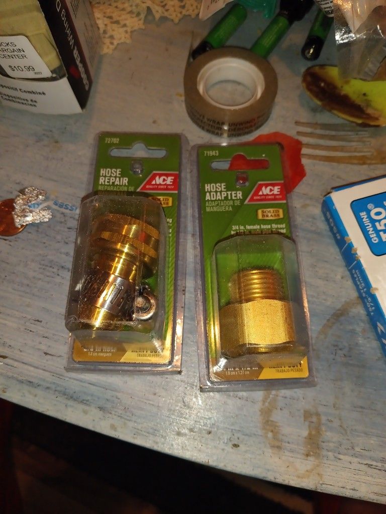 Brass Hose Repair And Hose Adapter