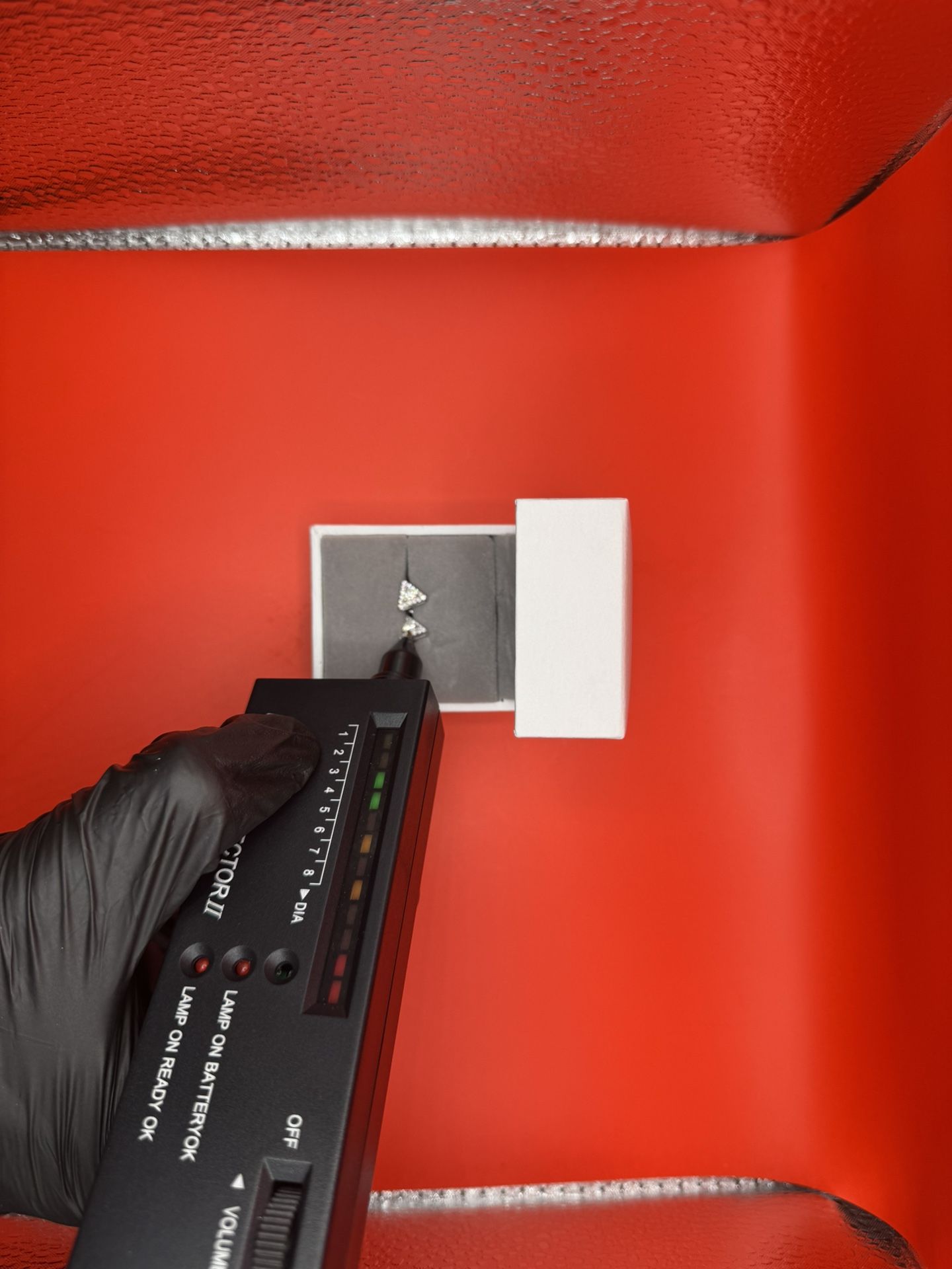 S925 Sterling Silver Moissanite Earrings VVS1 D Color GRA Certificate