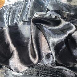 NIP 24 Charcoal Gray Satin Table Runners 