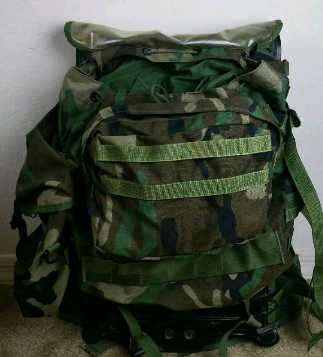 MOLLE II RUCKSACK WOODLAND BDU MAIN PACK