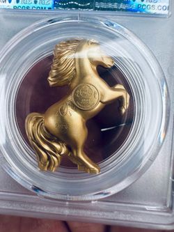 2026 highest grade 1oz silver gold gilded ——year of horse