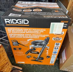 RIGID SHOP VAC