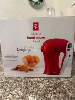 Turbo Boost Hand Mixer – 5 Speed (Brand New)