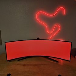 Samsung 49" Odyssey G9 Gaming Monitor, 1000R Curved Screen