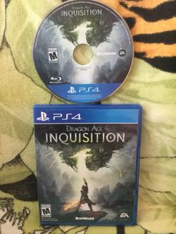 Dragon Age Inquisition 🐉 PS4 Video Game 🎮😁
