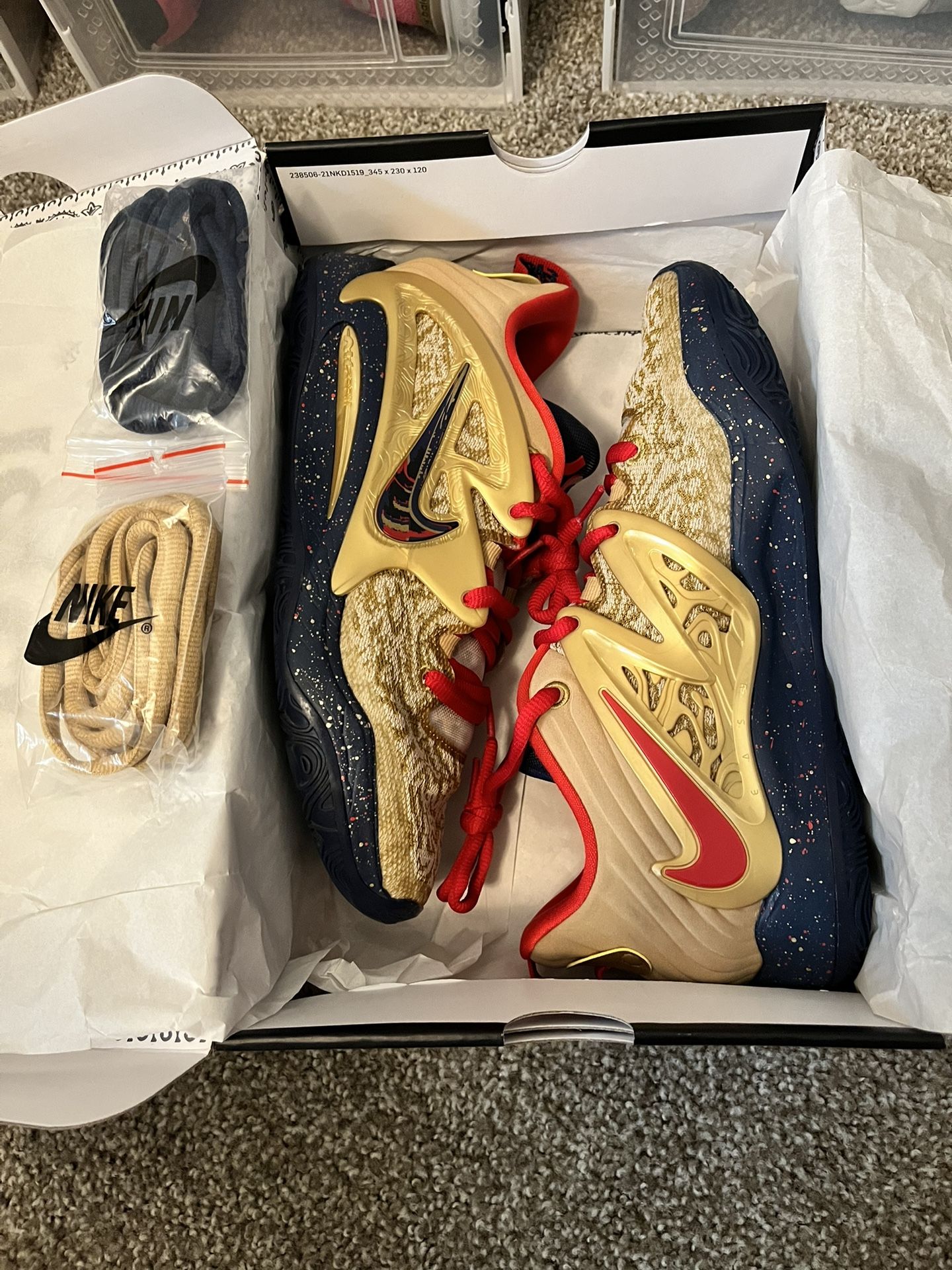 Nike KD 15 Olympics Gold Medal 10.5