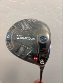 NEW Callaway Paradym Ai Smoke Max Driver 9° Stiff Tensei AV 50