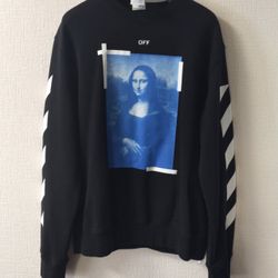 OFF WHITE MONA LISA SWEATER SZ MEDIUM