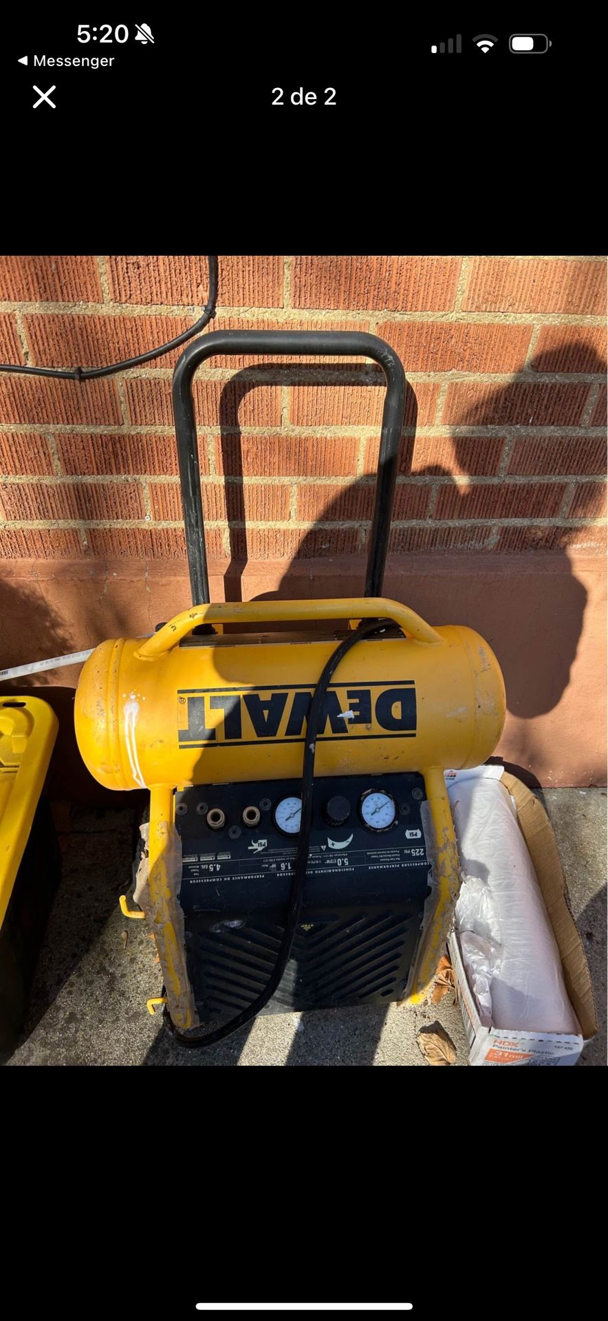 Dewalt Air Compressor
