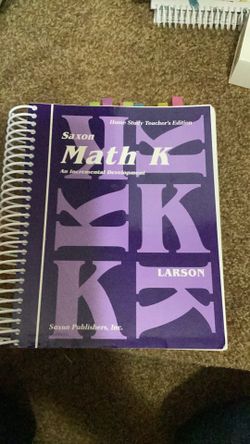 Saxon Math - Kindergarten