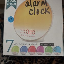 Color Change Alarm Clock