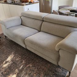 Modern Reclining Sofa Couch