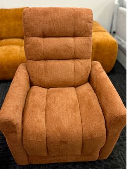 Single Recliner Orange