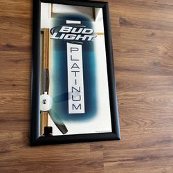 Bud Light Platinum Mirror