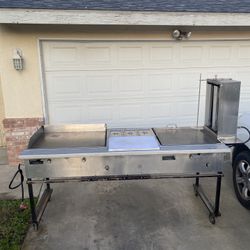 Commercial Stainless Steel Taco Cart $ 2,500 O.B.O