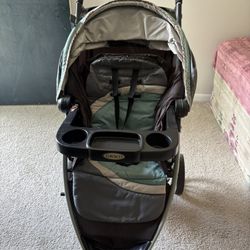 Graco Stroller And Stroller Blanket 
