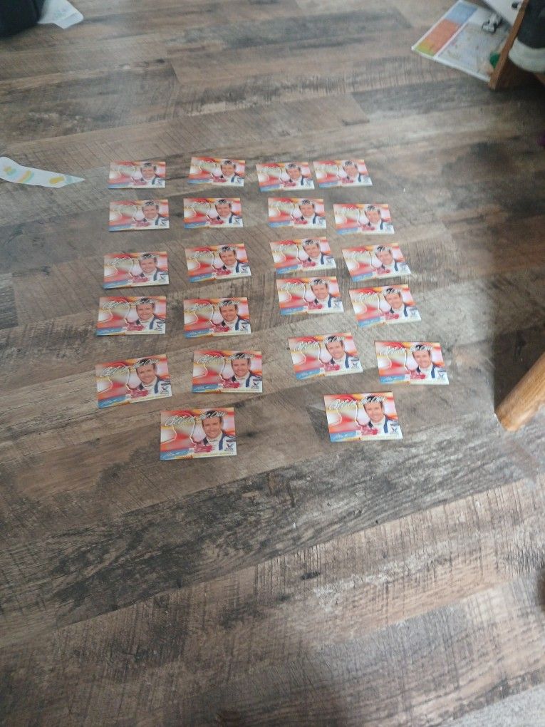 22 Of Mark Martin Get In The Chase Cards$1.50ech