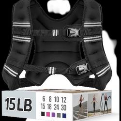 15 Pound Weighted Vest New In Box