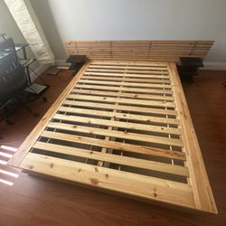 Queen Box and Headboard 
