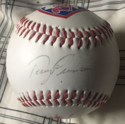 1997 terry Francona signed ball