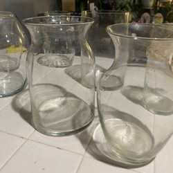 Bundle Of Glass Flower Vases