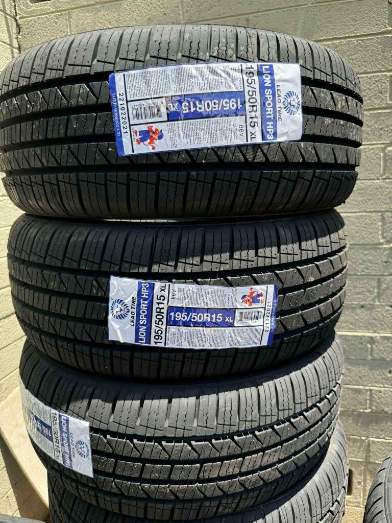 195 50 15 Leao New Tires