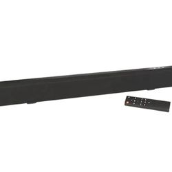 AmazonBasics 2.1 Channel Bluetooth Sound Bar with Built-In Subwoofer