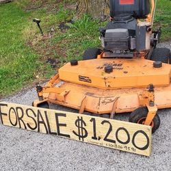 RIDE ON LAWN MOWER  INDUSTRIAL