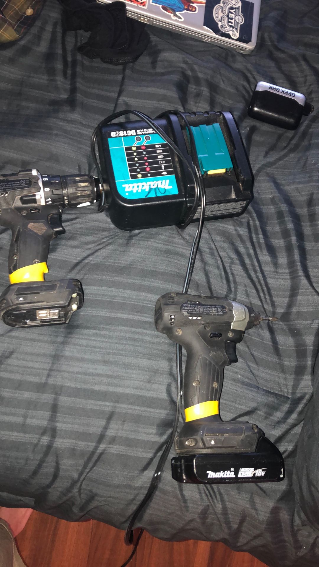 Makita Impact And Drill Plus And Battery 