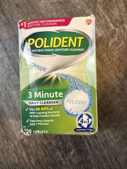Polident Daily Cleanser